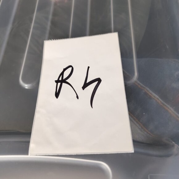 Vintage USA Quirky Novelty Newspaper Boho Relaxed Two Tone Summer Dress L - Picture 9 of 9